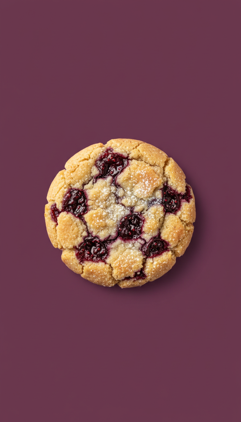 Oversized Cookie With Salted Caramel